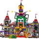 Illustration for article titled Legos New Joker Manor Set Includes a Working Roller Coaster